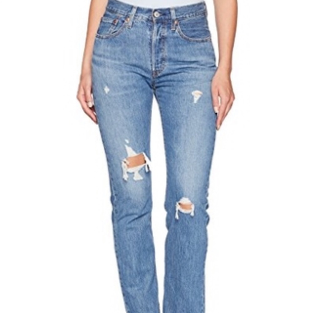 Levi’s 501’s Original Time Lapse High Waisted Jean - Picture 2 of 8
